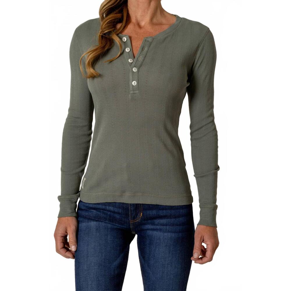 NEW KIMES RANCH women's bree long sleeve tee in pine